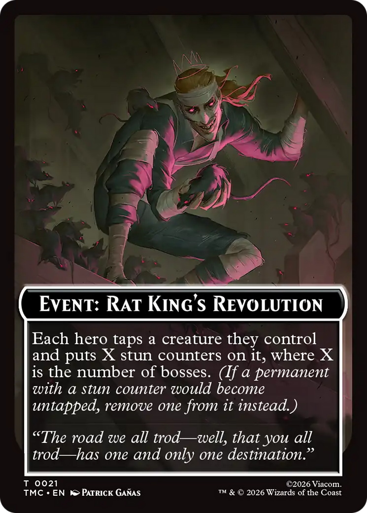 Event: Rat King's Revolution [Teenage Mutant Ninja Turtles Commander Tokens] | Exor Games Summserside