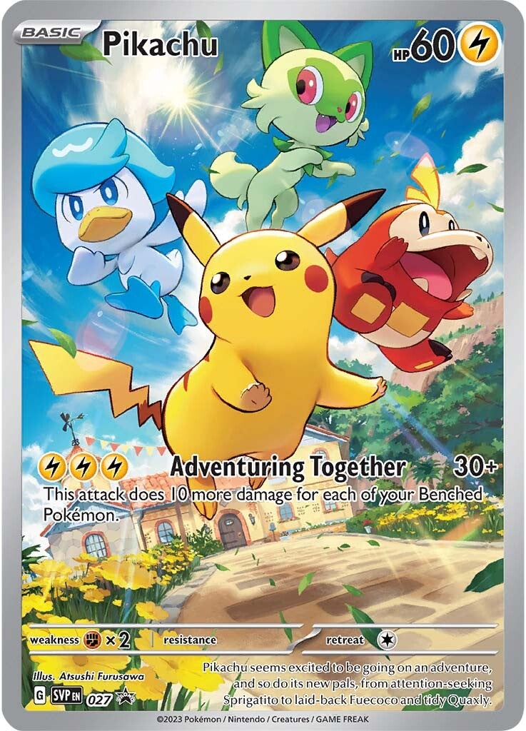 Pikachu (027) [Scarlet & Violet: Black Star Promos] | Exor Games Summserside