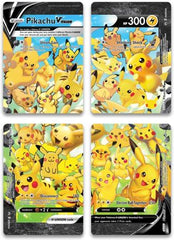 Pikachu V-UNION (Set of 4) [Sword & Shield: Black Star Promos] | Exor Games Summserside