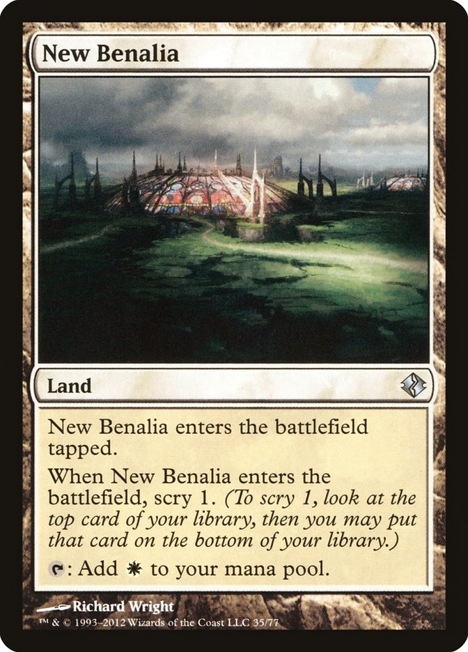 New Benalia [Duel Decks: Venser vs. Koth] | Exor Games Summserside