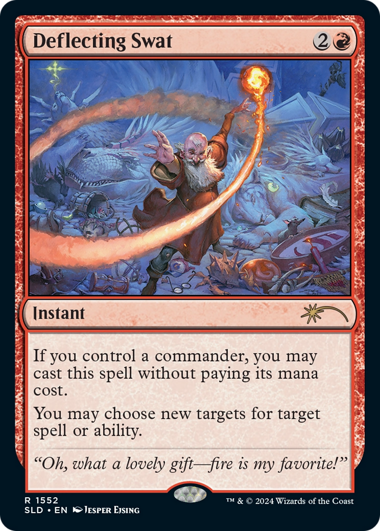 Deflecting Swat (Rainbow Foil) [Secret Lair Drop Series] | Exor Games Summserside