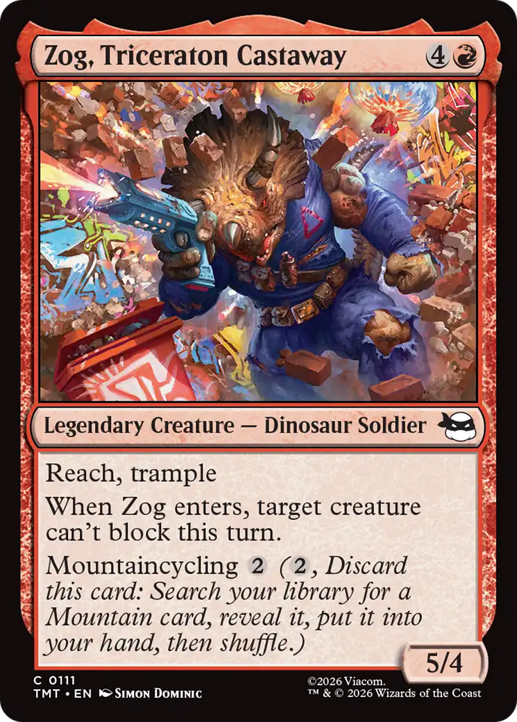 Zog, Triceraton Castaway [Teenage Mutant Ninja Turtles] | Exor Games Summserside