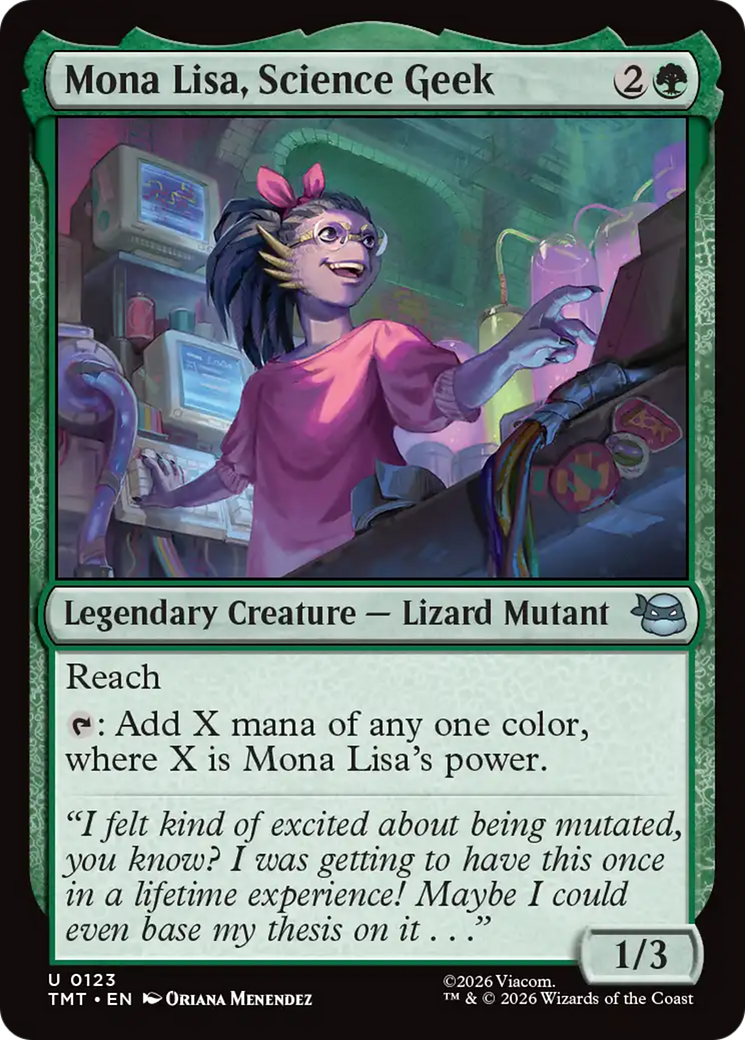 Mona Lisa, Science Geek [Teenage Mutant Ninja Turtles] | Exor Games Summserside