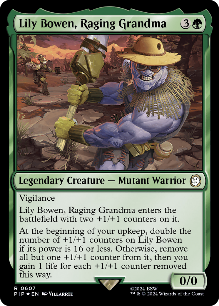 Lily Bowen, Raging Grandma (Surge Foil) [Fallout] | Exor Games Summserside