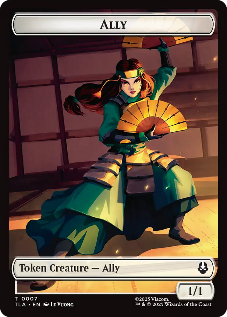 Food (0020) // Ally (0007) Double-Sided Token [Avatar: The Last Airbender Tokens] | Exor Games Summserside