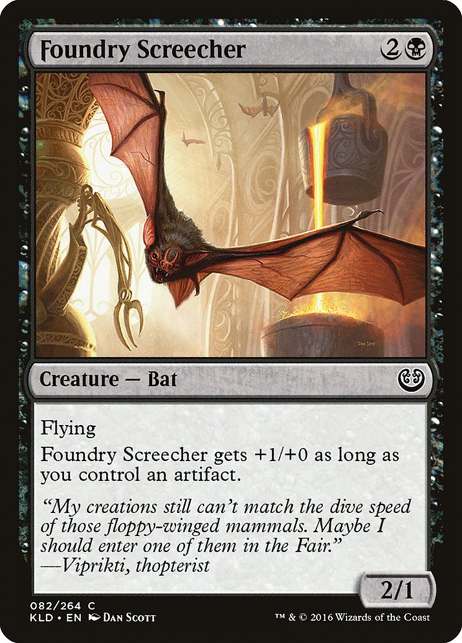 Foundry Screecher [Kaladesh] | Exor Games Summserside