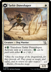 Tarkir Duneshaper // Burnished Dunestomper [March of the Machine] | Exor Games Summserside