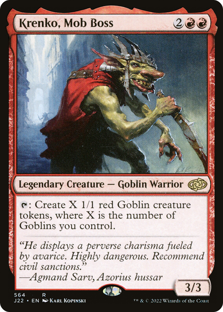 Krenko, Mob Boss [Jumpstart 2022] | Exor Games Summserside