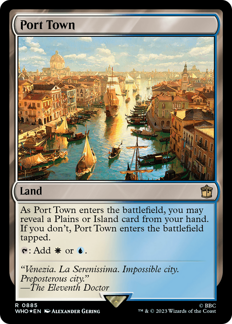 Port Town (Surge Foil) [Doctor Who] | Exor Games Summserside