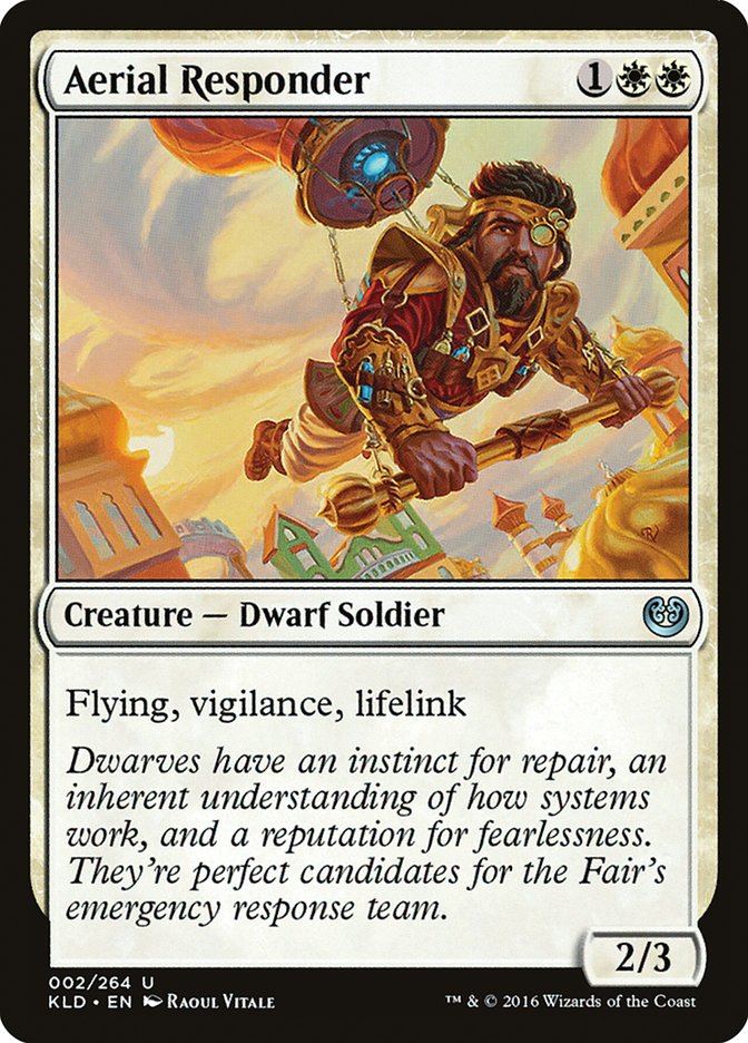 Aerial Responder [Kaladesh] | Exor Games Summserside