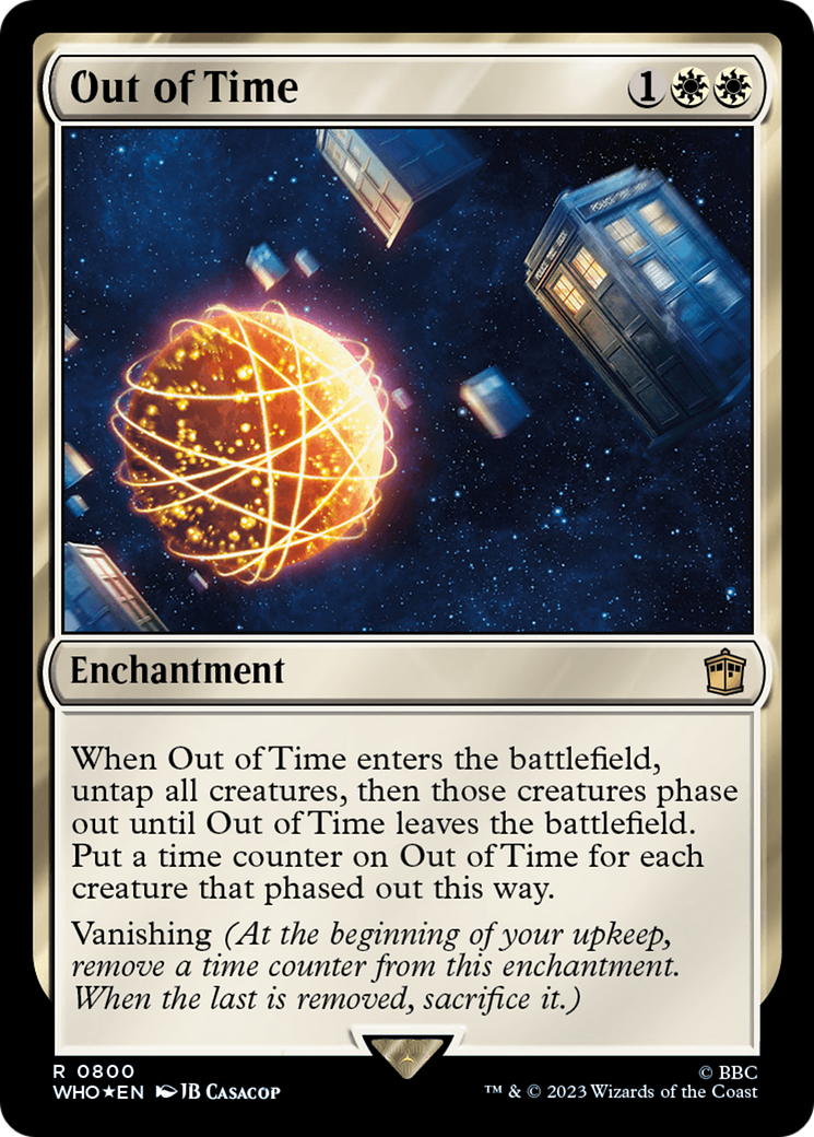 Out of Time (Surge Foil) [Doctor Who] | Exor Games Summserside