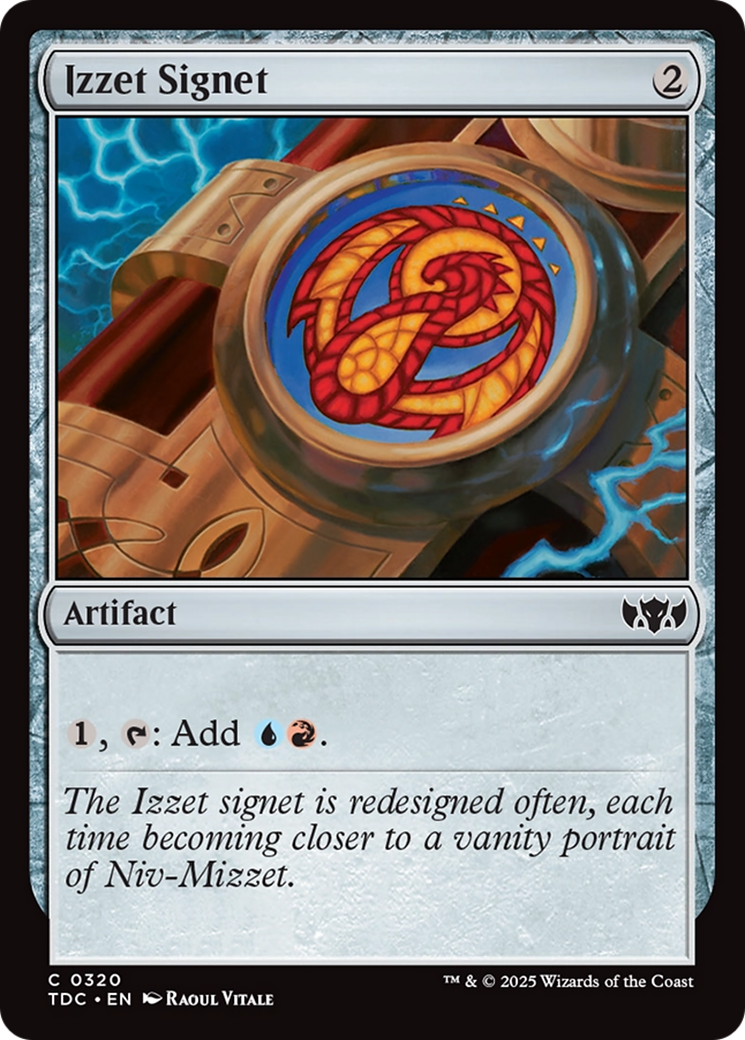 Izzet Signet [Tarkir: Dragonstorm Commander] | Exor Games Summserside