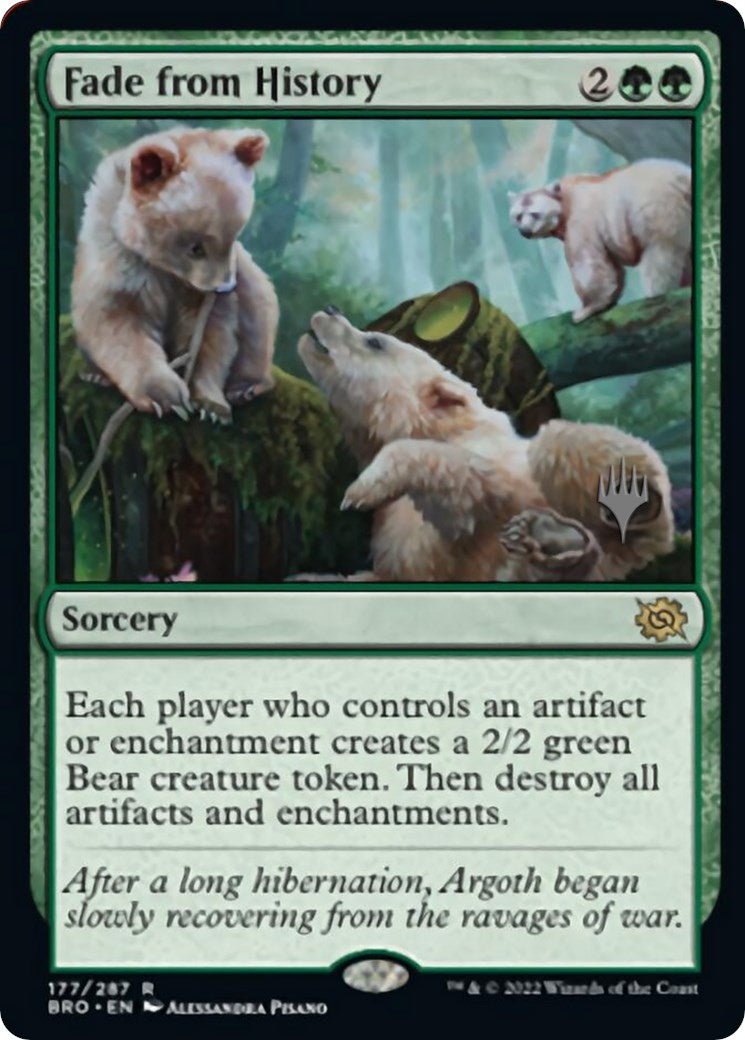 Fade from History (Promo Pack) [The Brothers' War Promos] | Exor Games Summserside