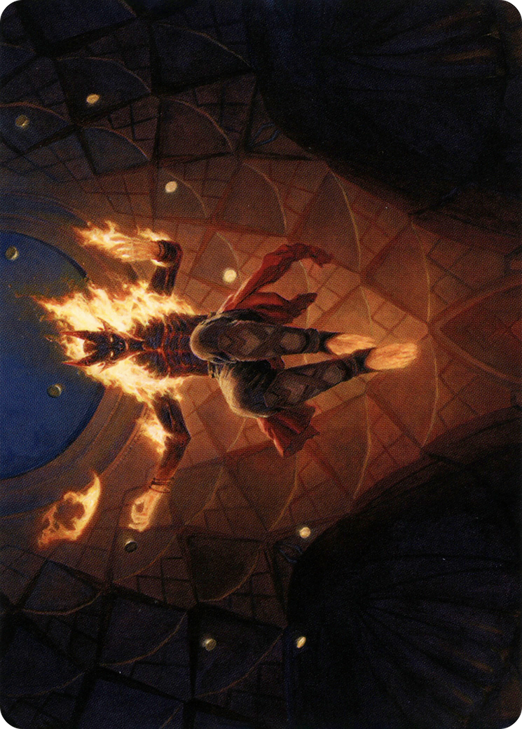 Yusri, Fortune's Flame Art Card [Modern Horizons 2 Art Series] | Exor Games Summserside