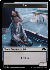 Eldrazi Spawn // Rat Double-Sided Token [Modern Horizons 3 Tokens] | Exor Games Summserside