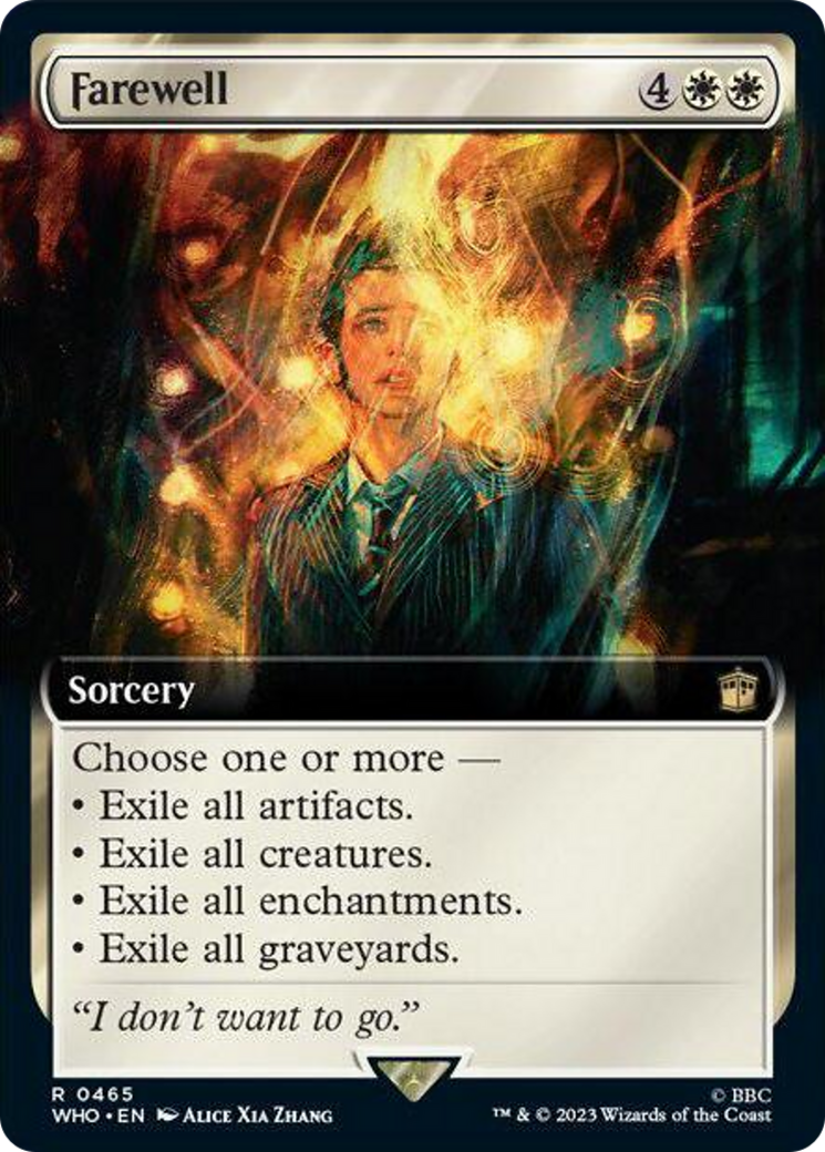 Farewell (Extended Art) [Doctor Who] | Exor Games Summserside