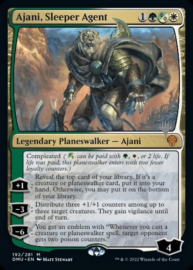 Ajani, Sleeper Agent (Promo Pack) [Dominaria United Promos] | Exor Games Summserside