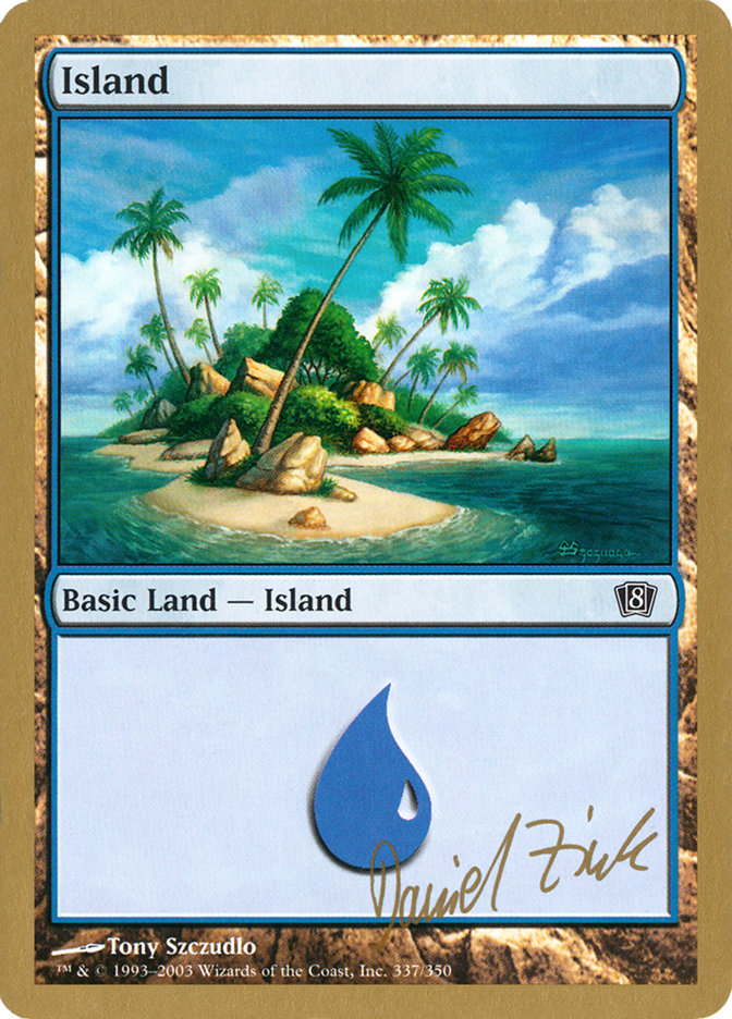 Island (dz337) (Daniel Zink) [World Championship Decks 2003] | Exor Games Summserside