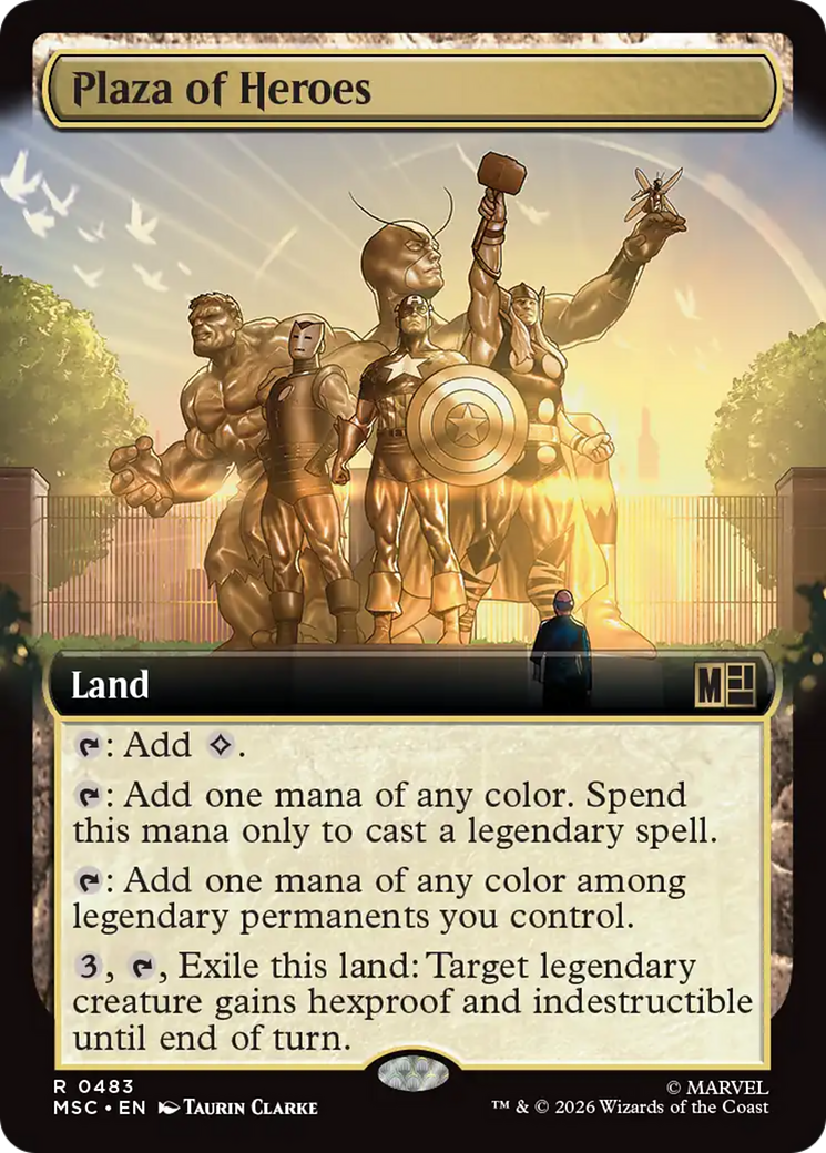 Plaza of Heroes (Extended Art) [Marvel Super Heroes Commander] | Exor Games Summserside