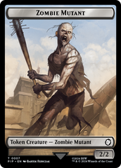 Zombie Mutant // Copy Double-Sided Token [Fallout Tokens] | Exor Games Summserside