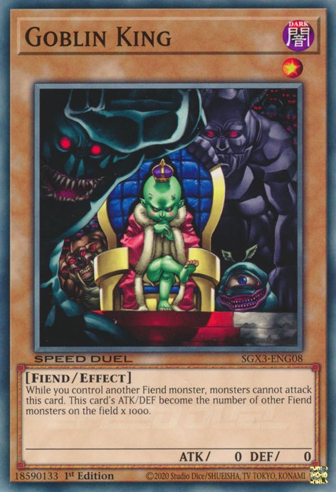 Goblin King [SGX3-ENG08] Common | Exor Games Summserside