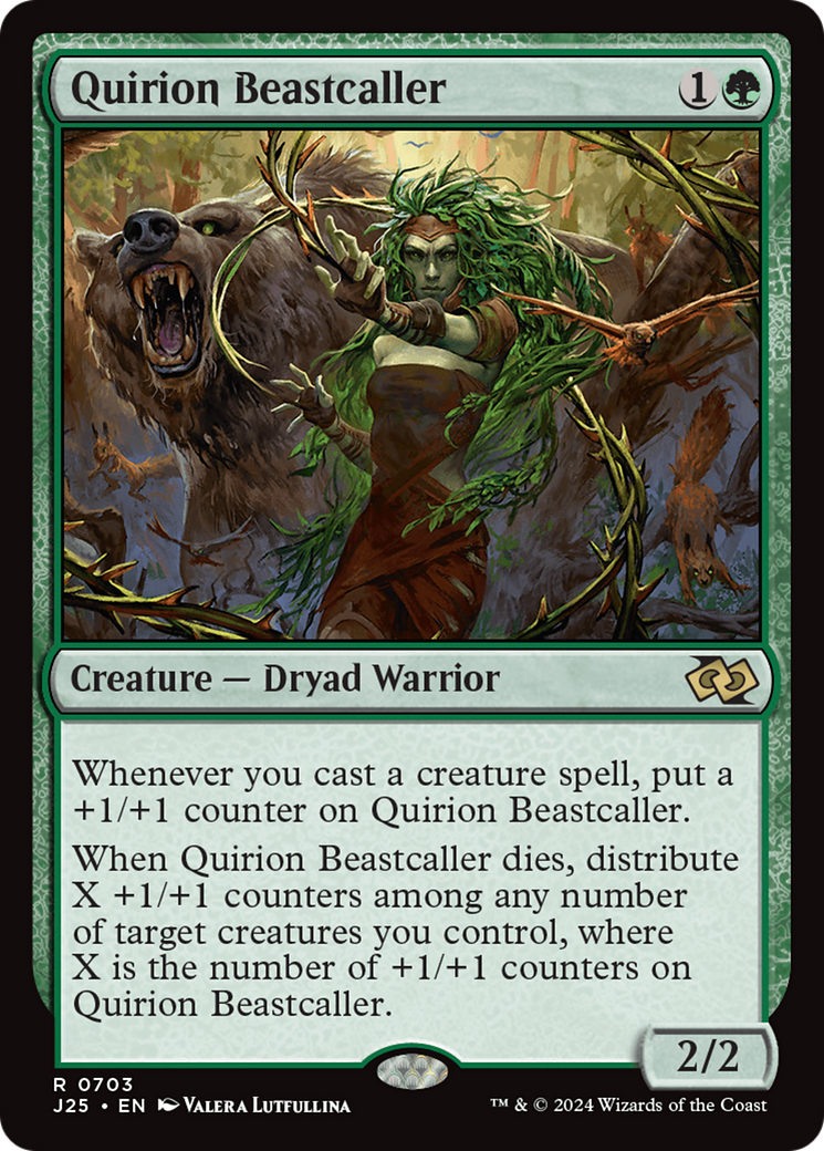 Quirion Beastcaller [Foundations Jumpstart] | Exor Games Summserside