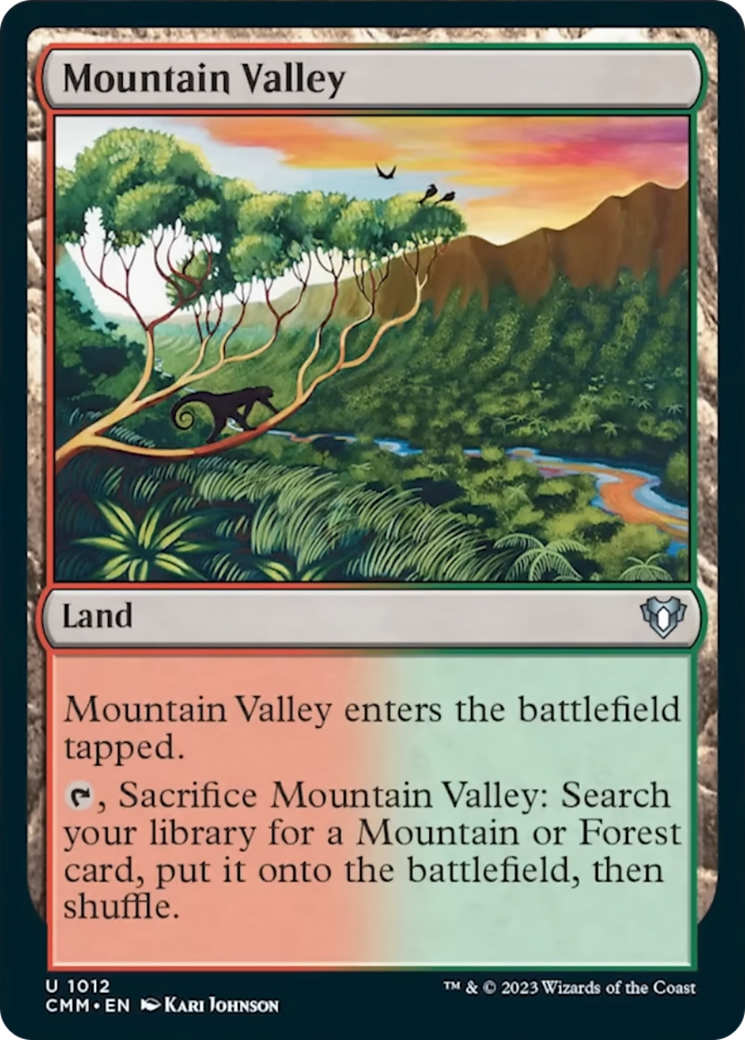 Mountain Valley [Commander Masters] | Exor Games Summserside