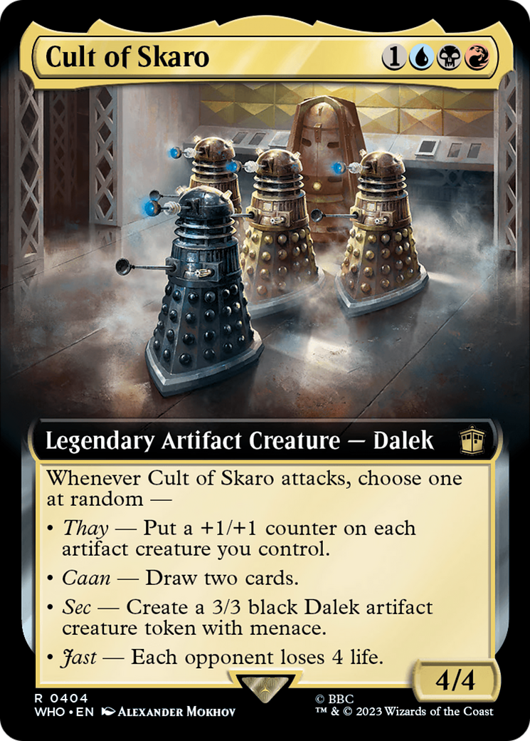 Cult of Skaro (Extended Art) [Doctor Who] | Exor Games Summserside