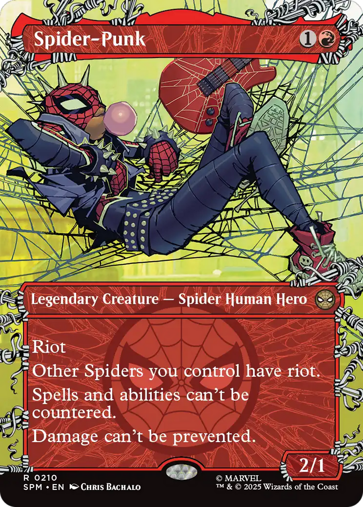 Spider-Punk (0210) (Borderless) [Marvel's Spider-Man] | Exor Games Summserside