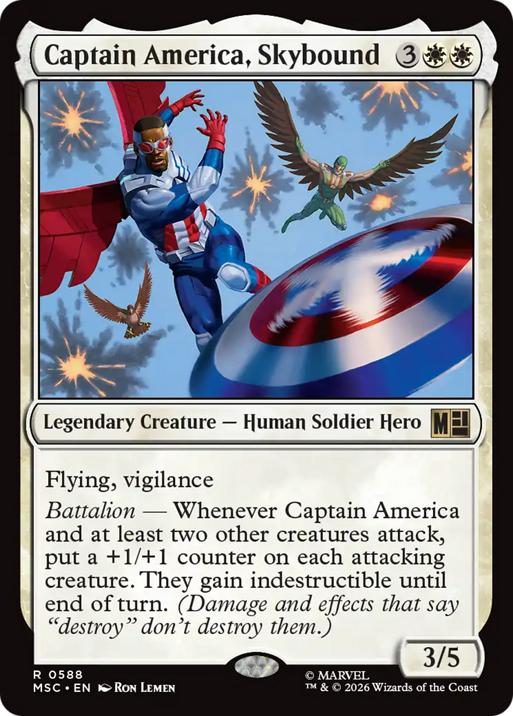 Captain America, Skybound [Marvel Super Heroes Commander] | Exor Games Summserside