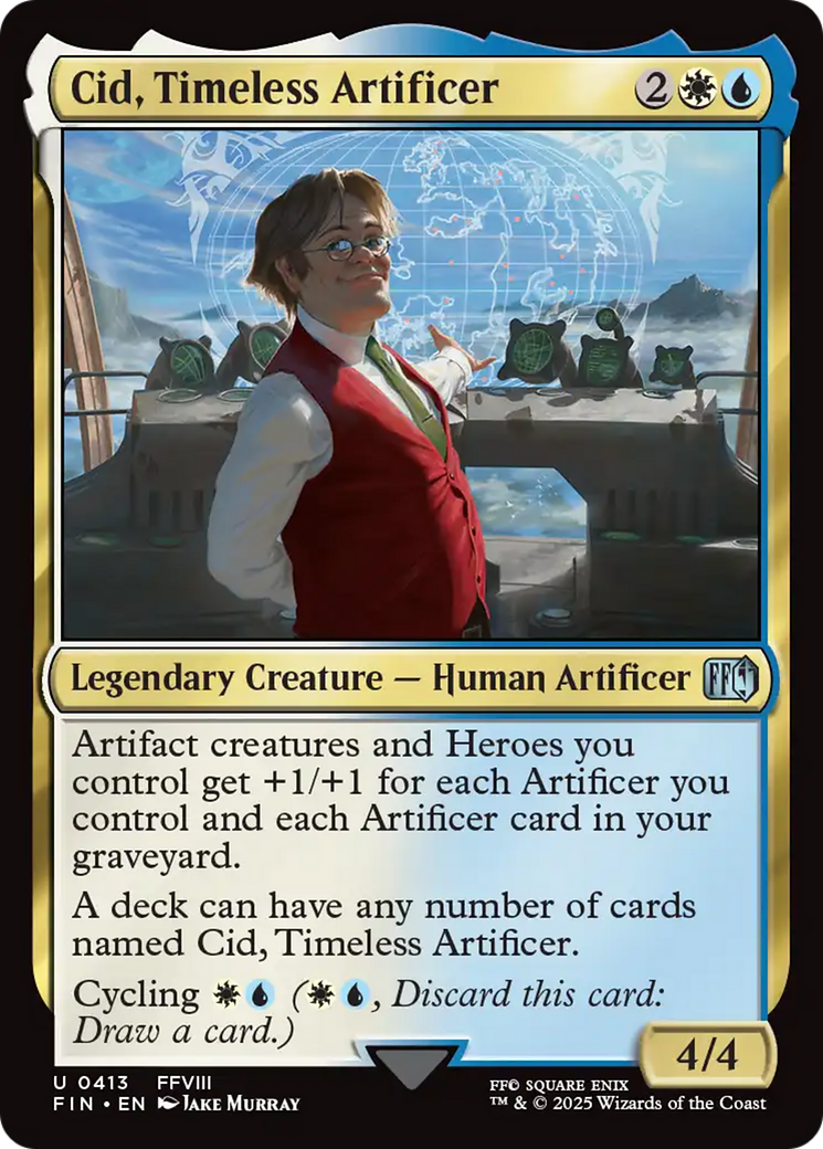 Cid, Timeless Artificer (0413) [FINAL FANTASY] | Exor Games Summserside