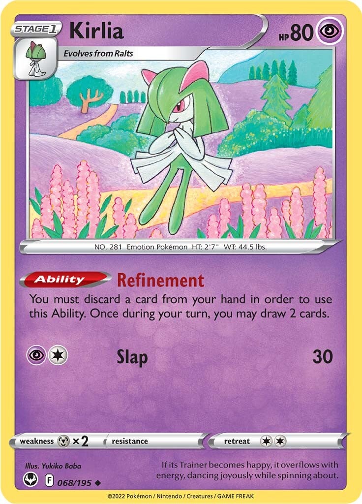 Kirlia (068/195) [Sword & Shield: Silver Tempest] | Exor Games Summserside