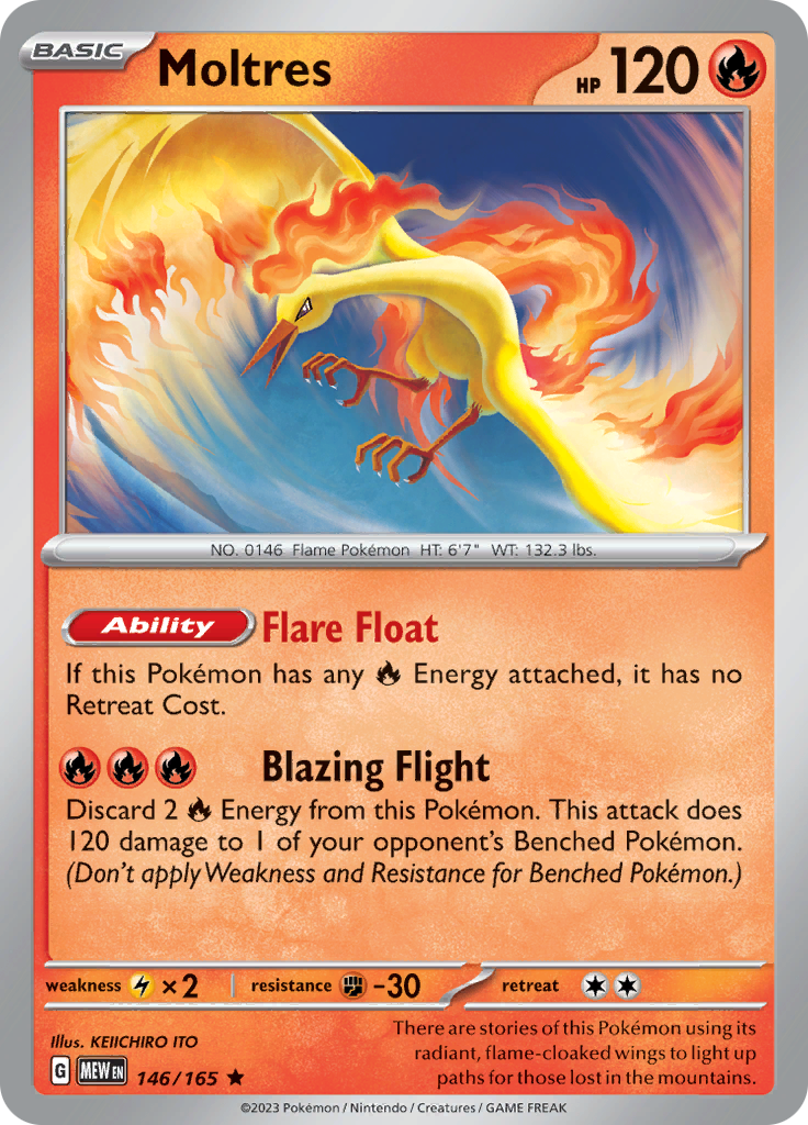 Moltres (146/165) [Scarlet & Violet 151] | Exor Games Summserside