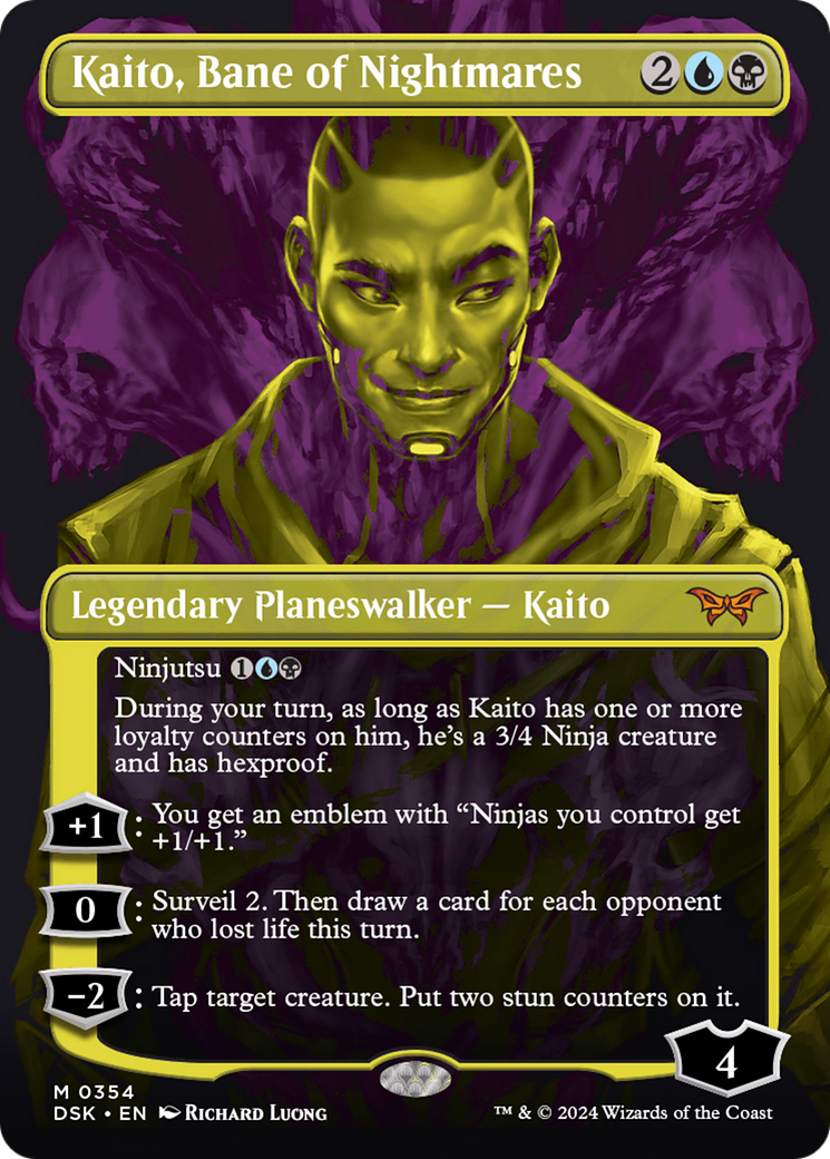 Kaito, Bane of Nightmares (Showcase) [Duskmourn: House of Horror] | Exor Games Summserside