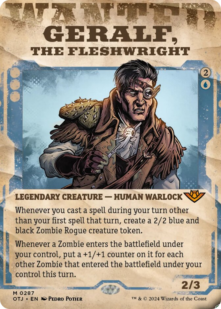 Geralf, the Fleshwright (Showcase) [Outlaws of Thunder Junction] | Exor Games Summserside