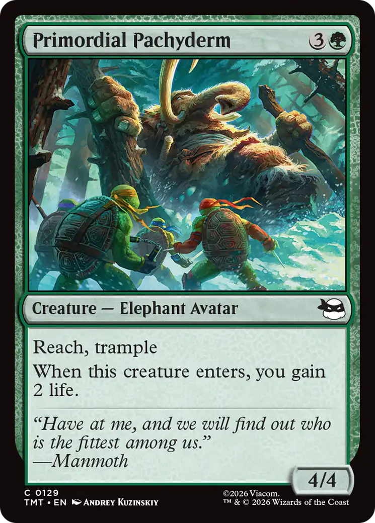 Primordial Pachyderm [Teenage Mutant Ninja Turtles] | Exor Games Summserside