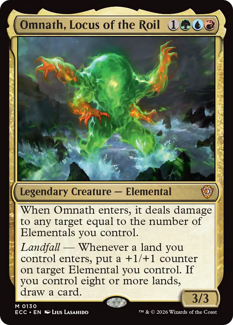 Omnath, Locus of the Roil [Lorwyn Eclipsed Commander] | Exor Games Summserside