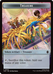 Treasure // Ninja Double-Sided Token [Teenage Mutant Ninja Turtles Commander Tokens] | Exor Games Summserside