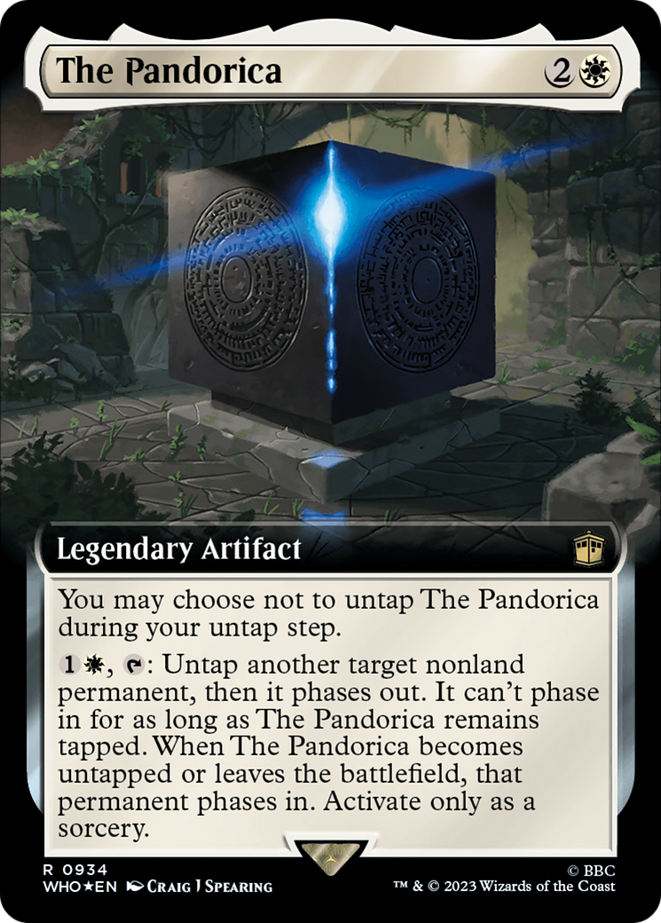 The Pandorica (Extended Art) (Surge Foil) [Doctor Who] | Exor Games Summserside