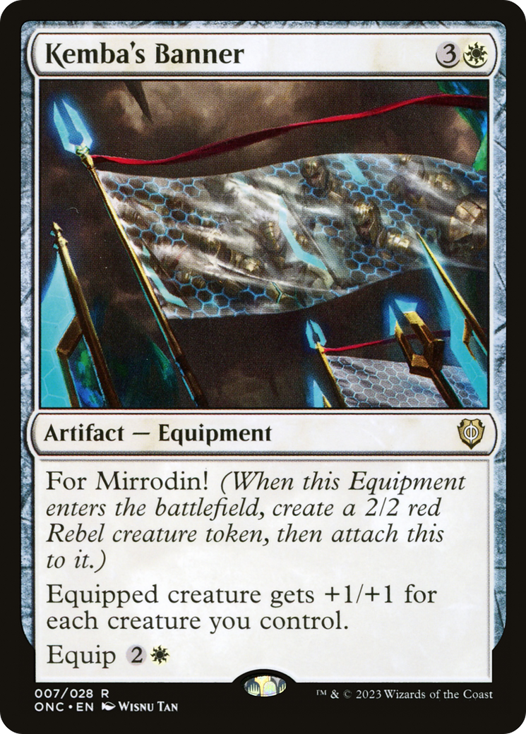 Kemba's Banner [Phyrexia: All Will Be One Commander] | Exor Games Summserside