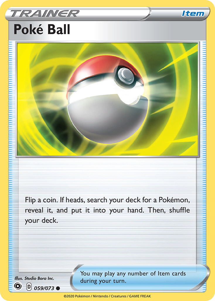 Poke Ball (059/073) [Sword & Shield: Champion's Path] | Exor Games Summserside