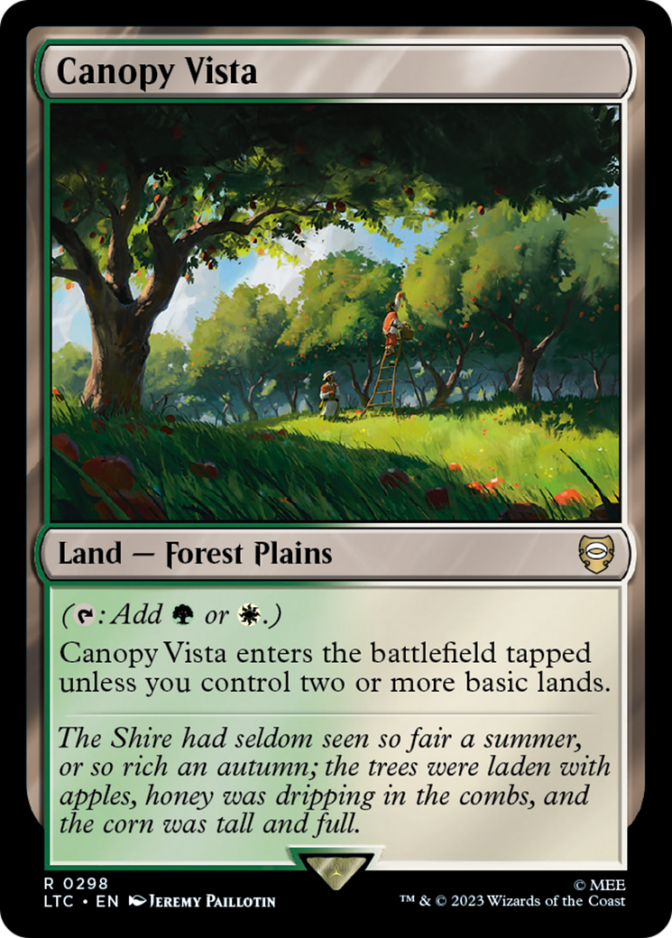 Canopy Vista [The Lord of the Rings: Tales of Middle-Earth Commander] | Exor Games Summserside