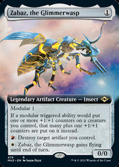 Zabaz, the Glimmerwasp (Extended Art) [Modern Horizons 2] | Exor Games Summserside