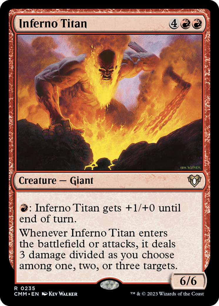 Inferno Titan [Commander Masters] | Exor Games Summserside
