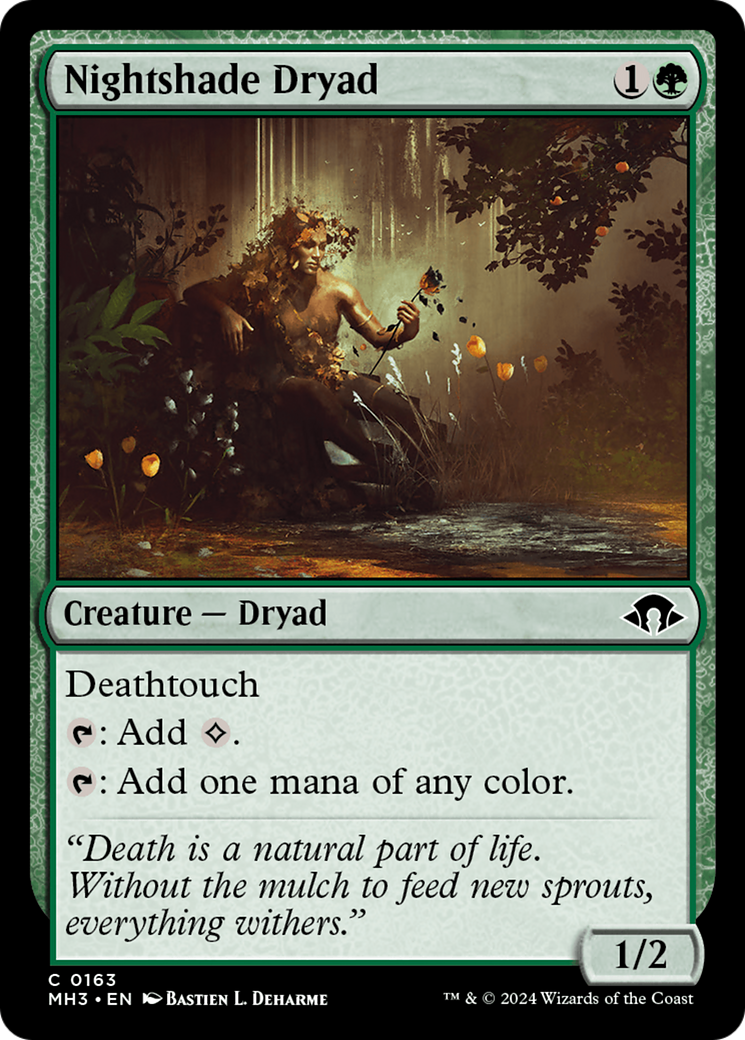 Nightshade Dryad [Modern Horizons 3] | Exor Games Summserside