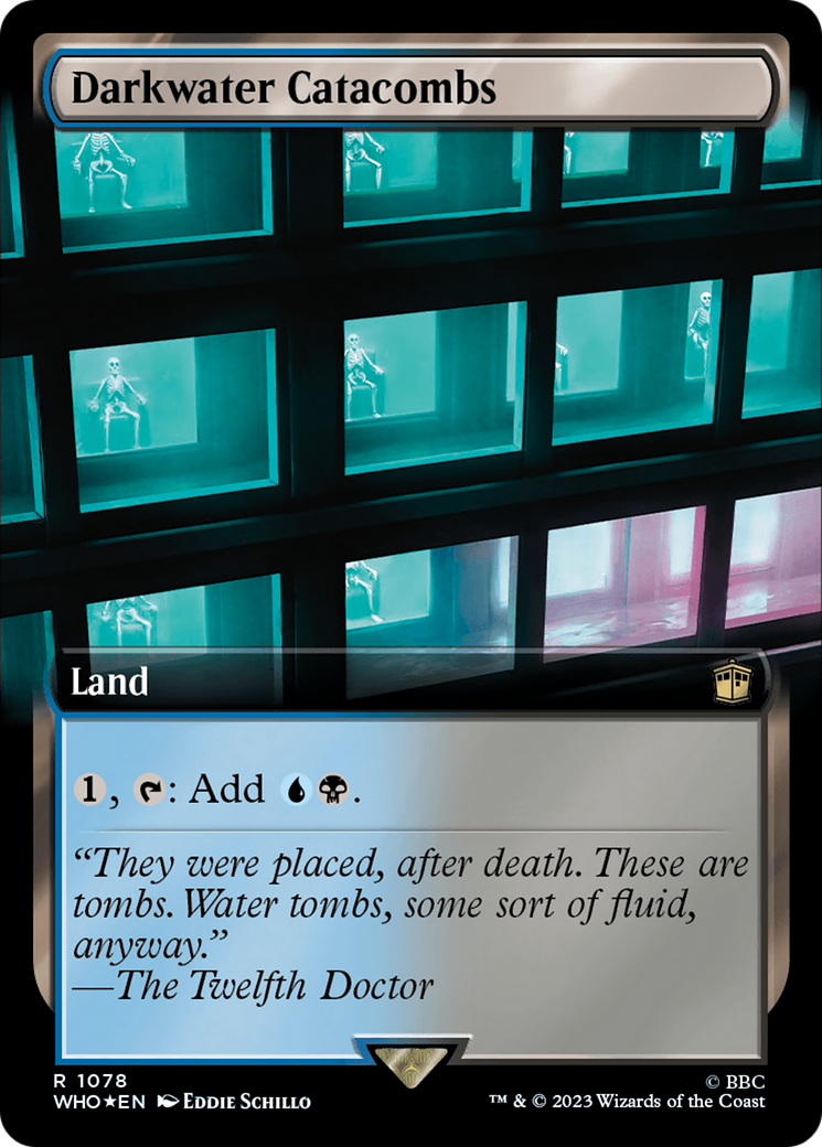 Darkwater Catacombs (Extended Art (Surge Foil) [Doctor Who] | Exor Games Summserside
