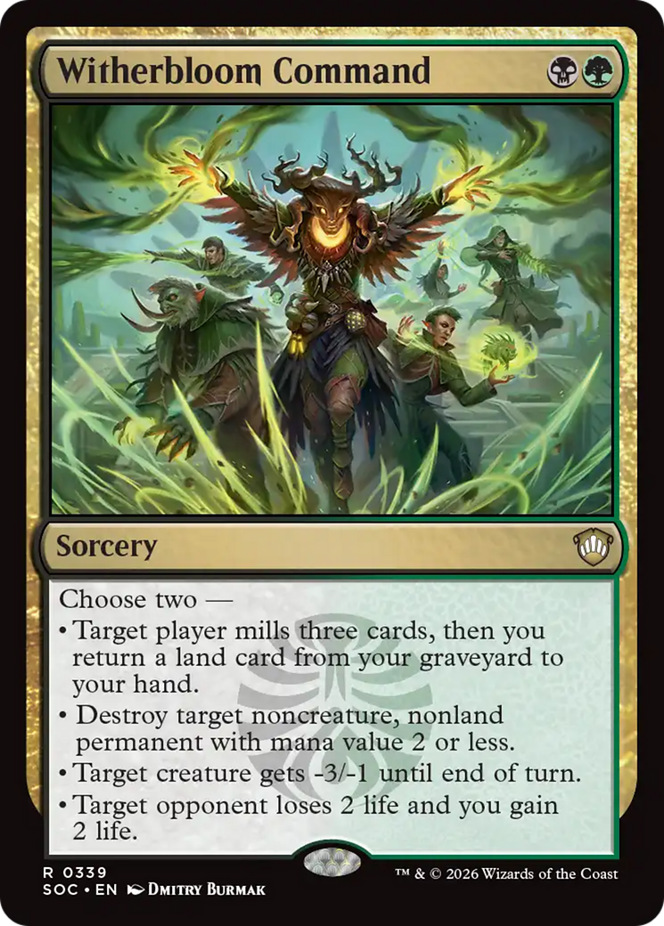 Witherbloom Command [Secrets of Strixhaven Commander] | Exor Games Summserside