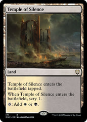 Temple of Silence [Phyrexia: All Will Be One Commander] | Exor Games Summserside