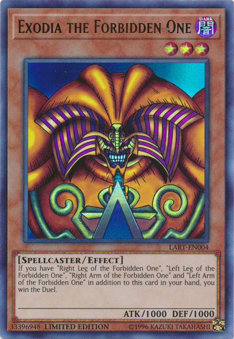 Exodia the Forbidden One [LART-EN004] Ultra Rare | Exor Games Summserside