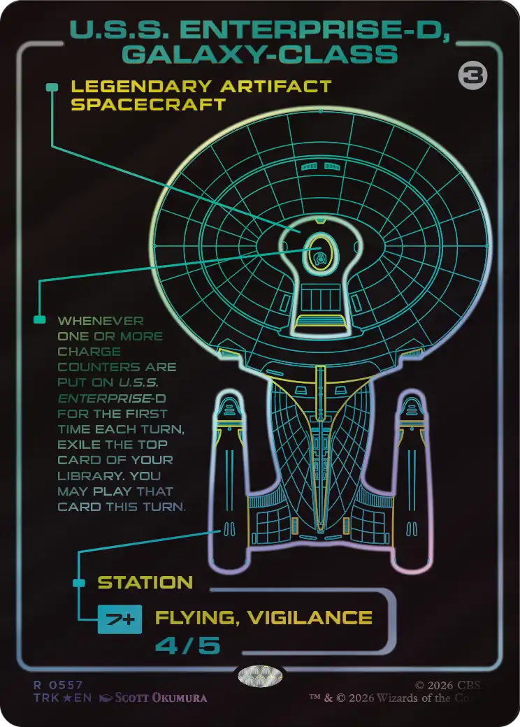 U.S.S. Enterprise-D, Galaxy-Class (Showcase) [Star Trek] | Exor Games Summserside